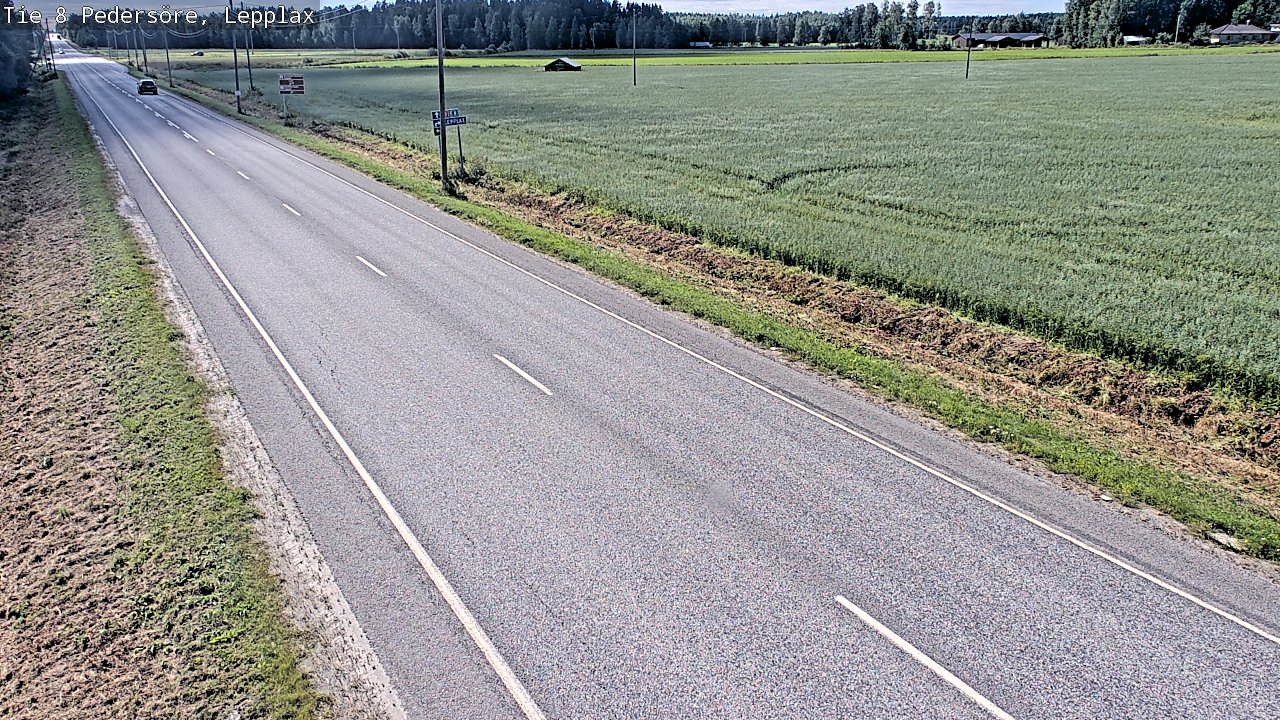 Kelikamerat Kuva Tie 8 Pedersöre, Lepplax, Pedersören kunta, Pohjanmaa