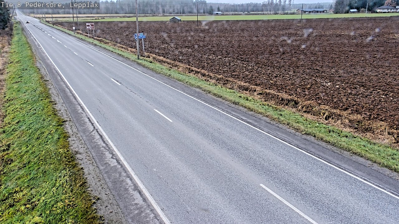 Kelikamerat Kuva Tie 8 Pedersöre, Lepplax, Pedersören kunta, Pohjanmaa