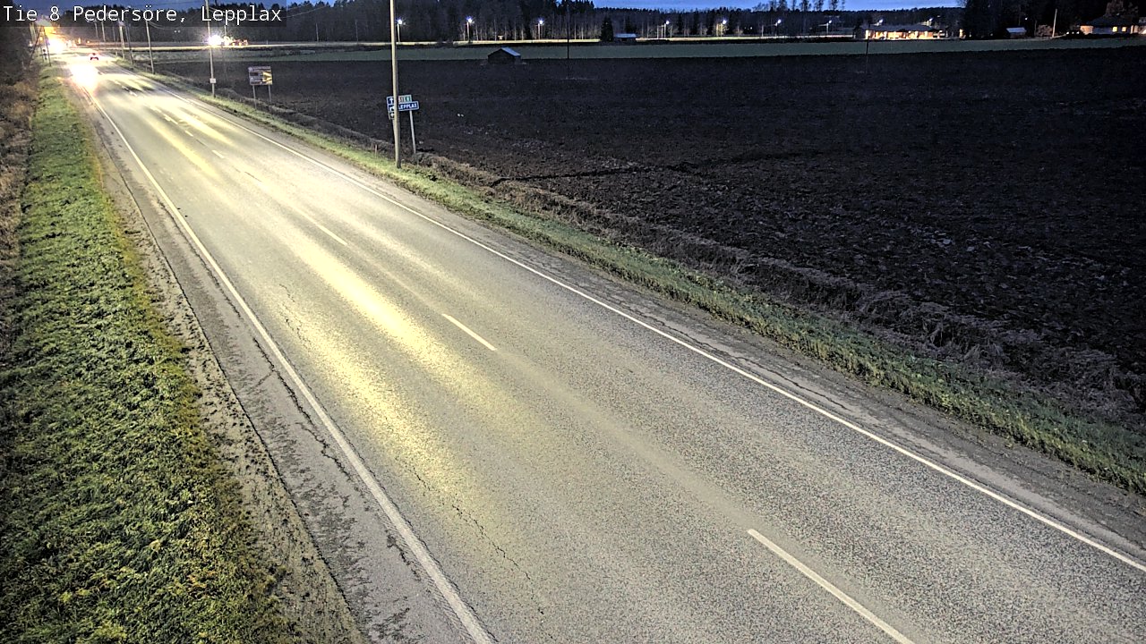 Kelikamerat Kuva Tie 8 Pedersöre, Lepplax, Pedersören kunta, Pohjanmaa