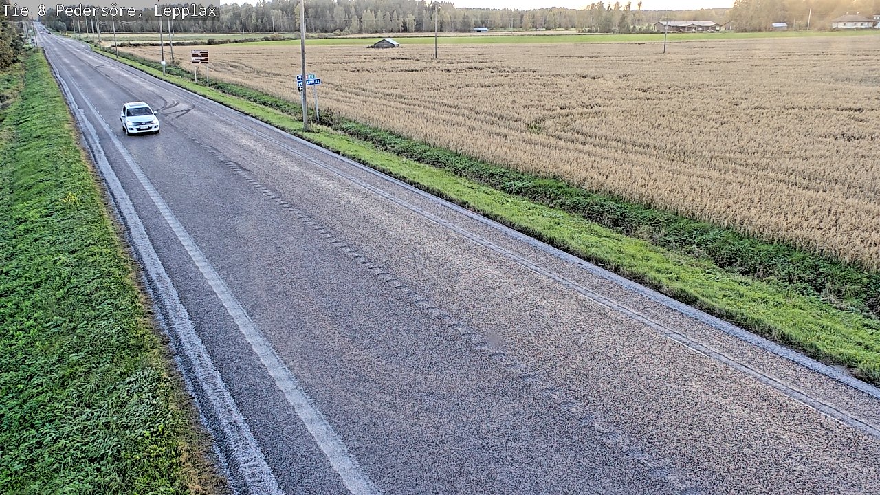 Kelikamerat Kuva Tie 8 Pedersöre, Lepplax, Pedersören kunta, Pohjanmaa