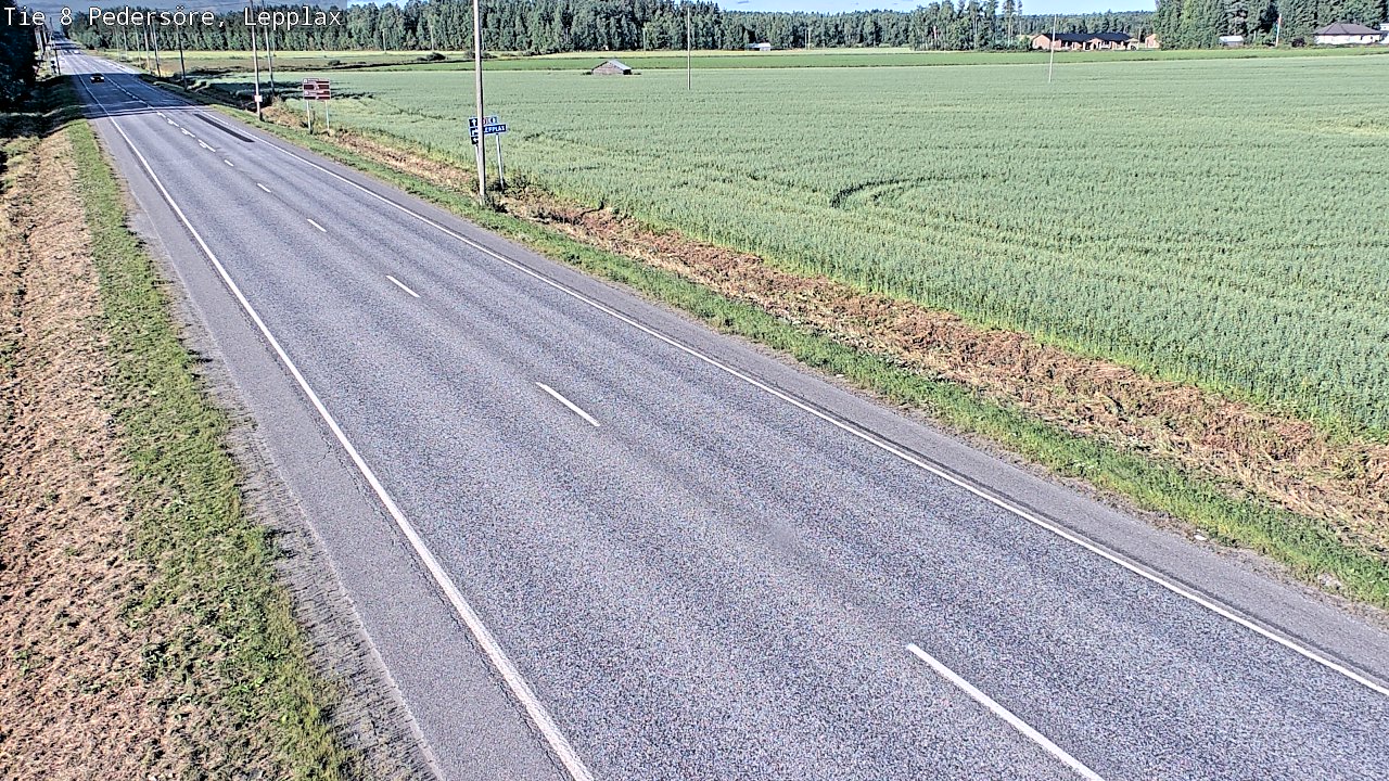 Kelikamerat Kuva Tie 8 Pedersöre, Lepplax, Pedersören kunta, Pohjanmaa