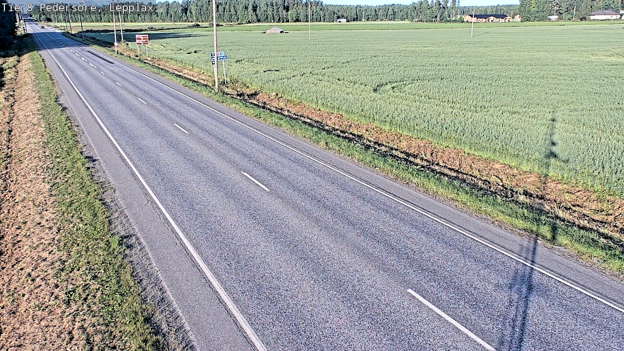 Kelikamerat Kuva Tie 8 Pedersöre, Lepplax, Pedersören kunta, Pohjanmaa