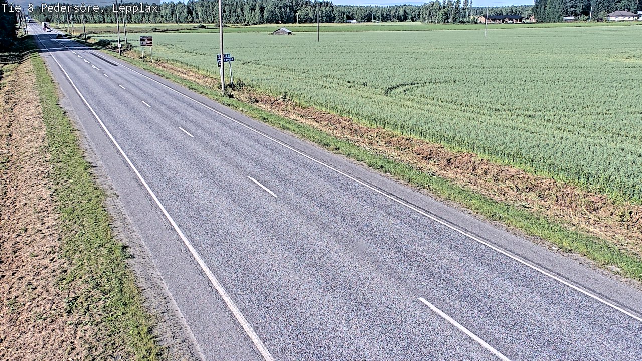 Kelikamerat Kuva Tie 8 Pedersöre, Lepplax, Pedersören kunta, Pohjanmaa
