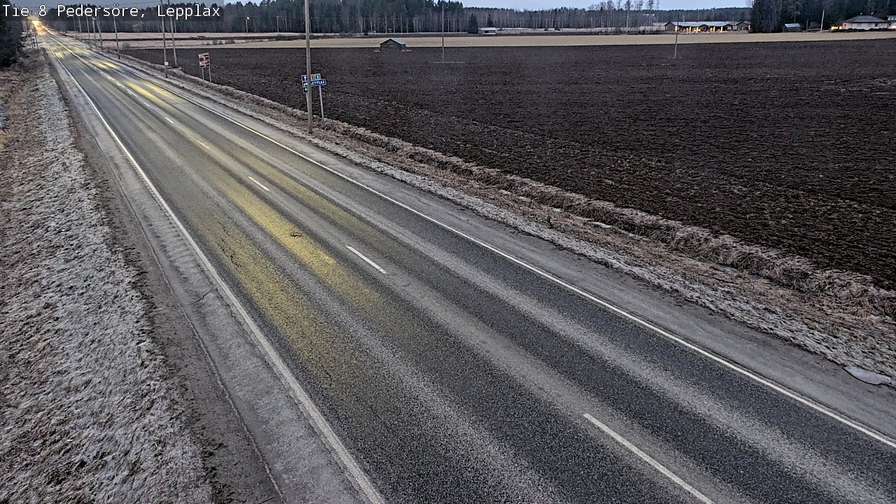 Kelikamerat Kuva Tie 8 Pedersöre, Lepplax, Pedersören kunta, Pohjanmaa