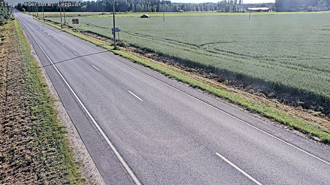 Kelikamerat Kuva Tie 8 Pedersöre, Lepplax, Pedersören kunta, Pohjanmaa