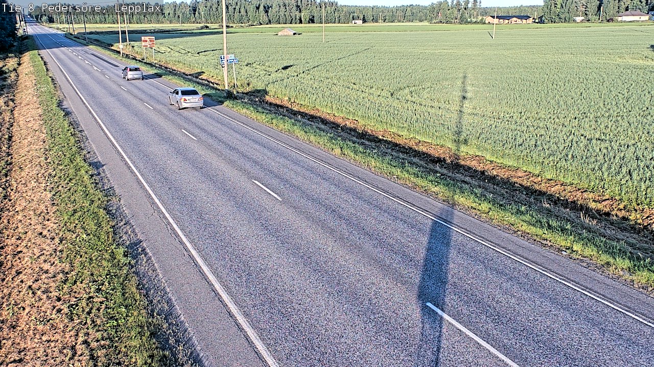 Kelikamerat Kuva Tie 8 Pedersöre, Lepplax, Pedersören kunta, Pohjanmaa