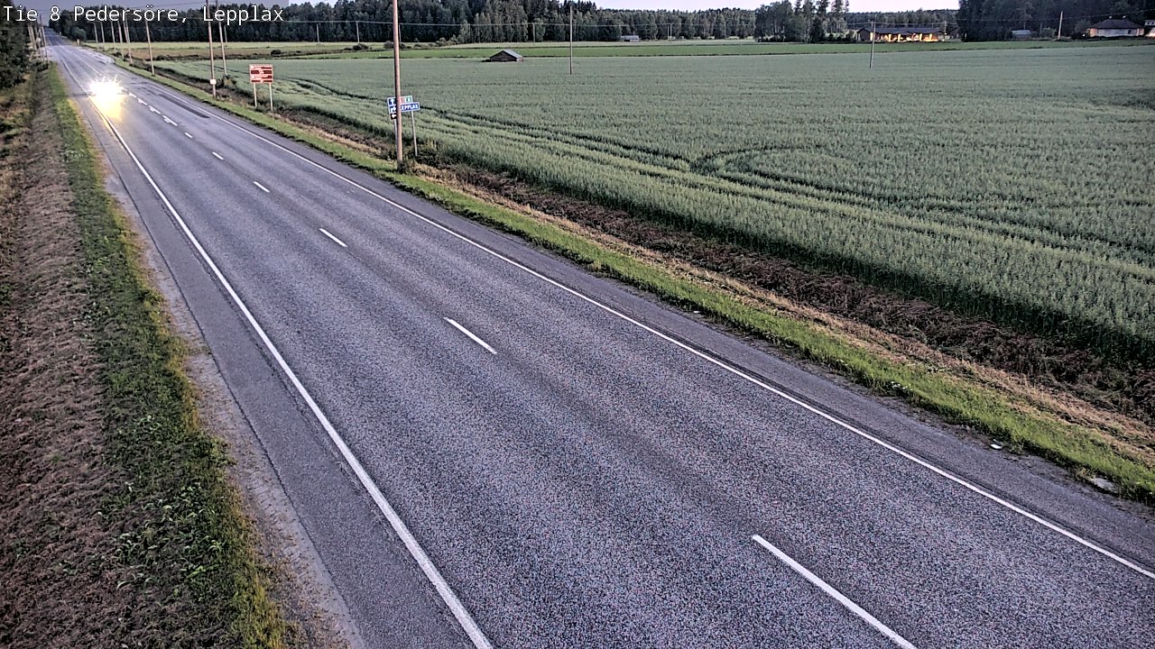 Kelikamerat Kuva Tie 8 Pedersöre, Lepplax, Pedersören kunta, Pohjanmaa