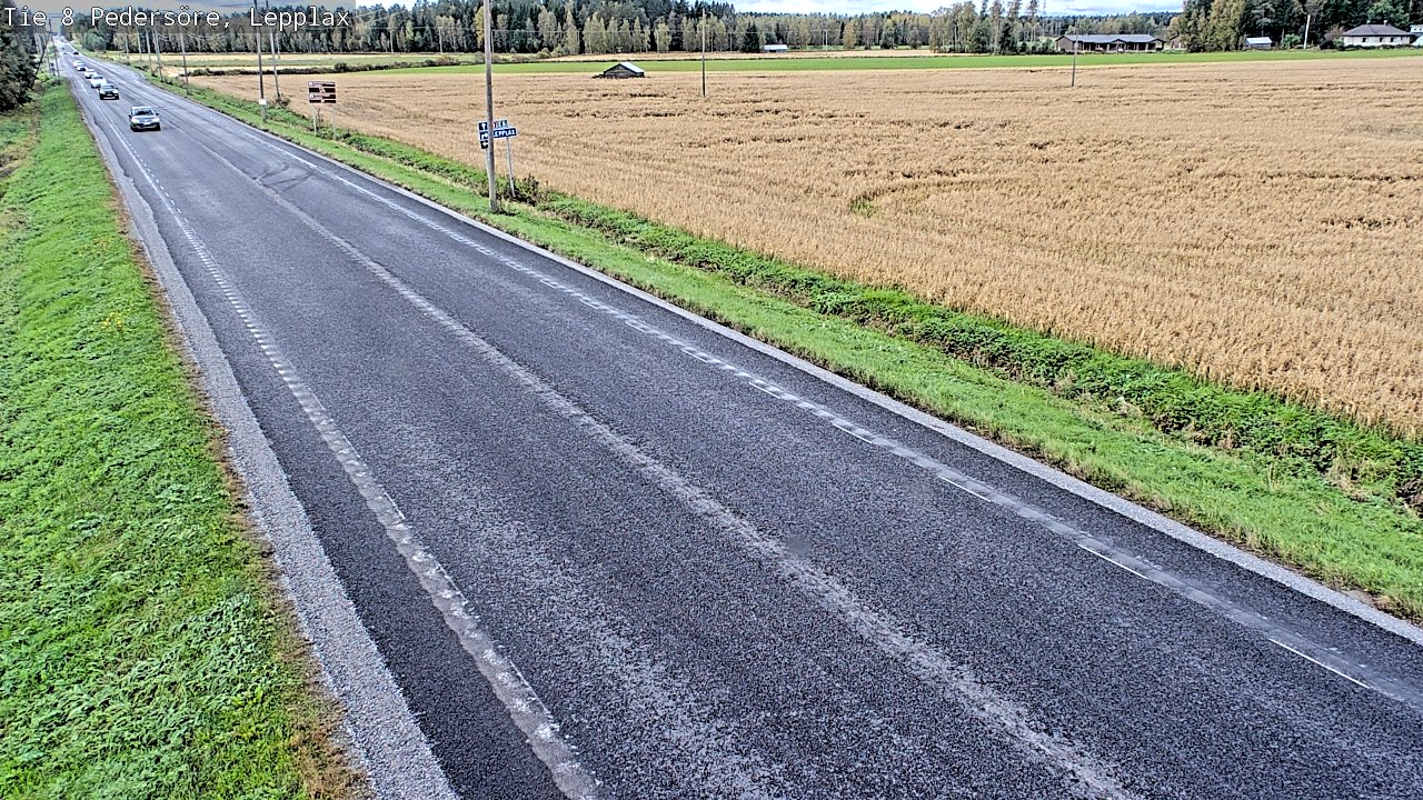 Kelikamerat Kuva Tie 8 Pedersöre, Lepplax, Pedersören kunta, Pohjanmaa
