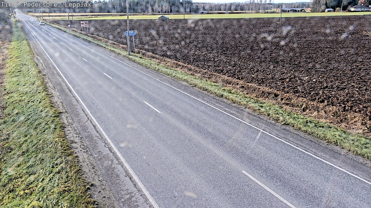Kelikamerat Kuva Tie 8 Pedersöre, Lepplax, Pedersören kunta, Pohjanmaa