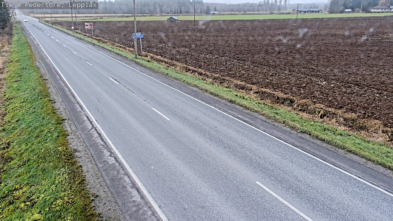 Kelikamerat Kuva Tie 8 Pedersöre, Lepplax, Pedersören kunta, Pohjanmaa
