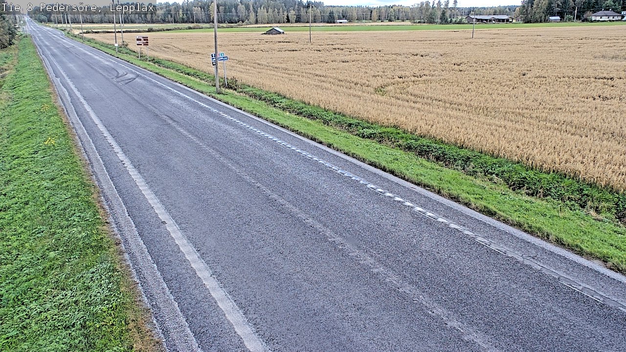 Kelikamerat Kuva Tie 8 Pedersöre, Lepplax, Pedersören kunta, Pohjanmaa