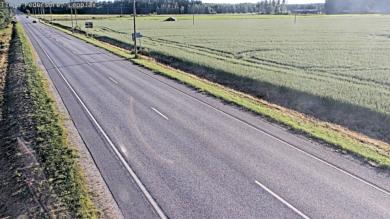 Kelikamerat Kuva Tie 8 Pedersöre, Lepplax, Pedersören kunta, Pohjanmaa