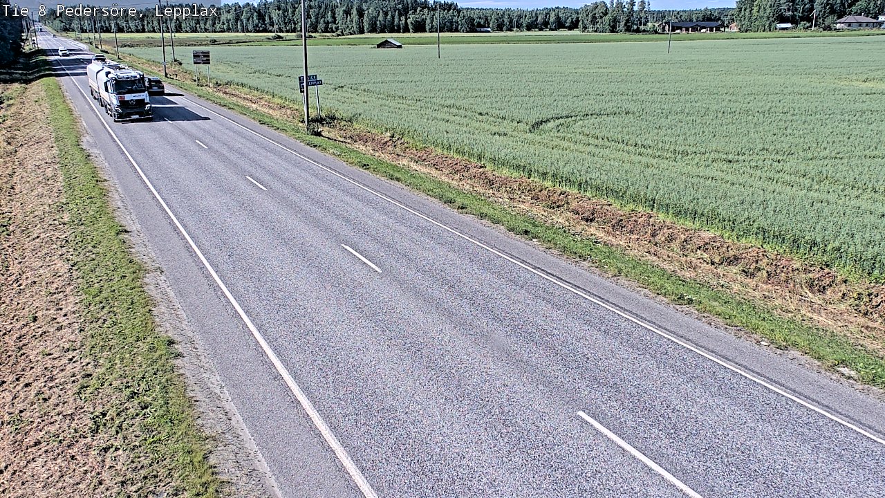 Kelikamerat Kuva Tie 8 Pedersöre, Lepplax, Pedersören kunta, Pohjanmaa