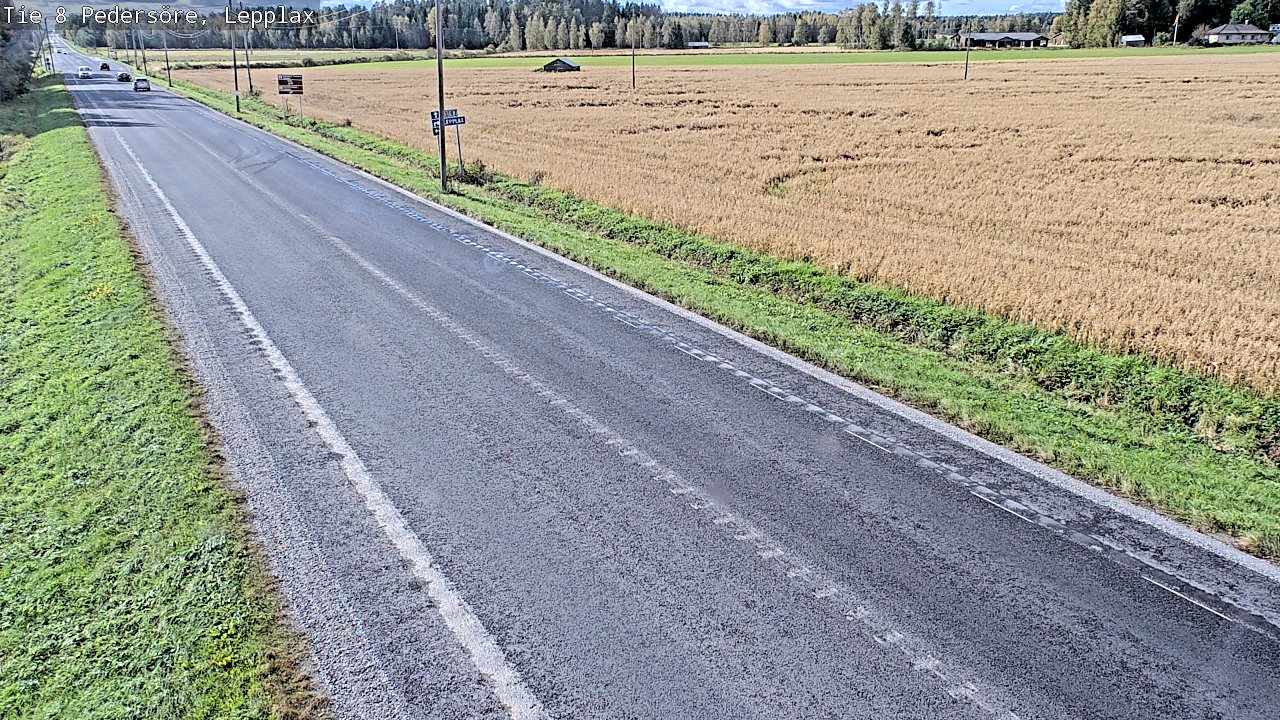 Kelikamerat Kuva Tie 8 Pedersöre, Lepplax, Pedersören kunta, Pohjanmaa