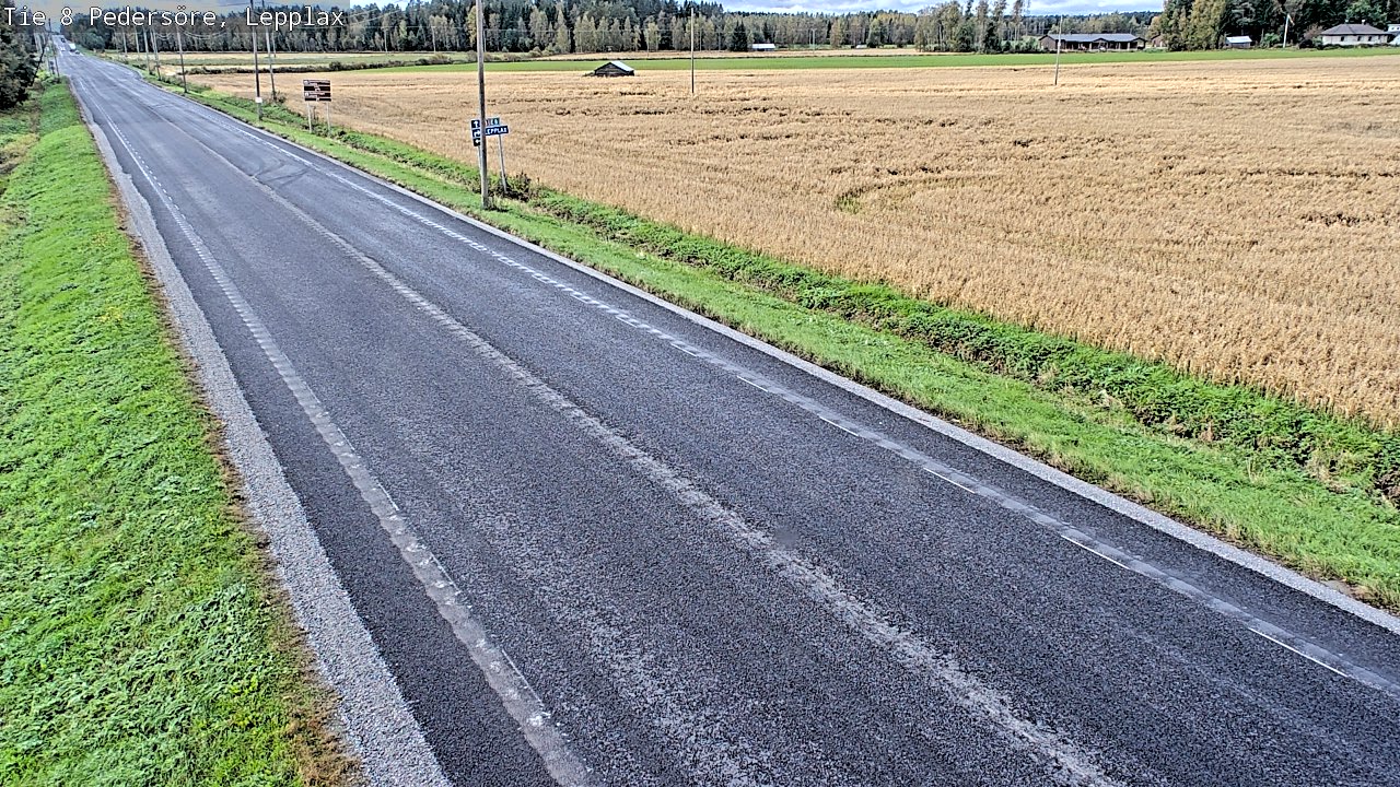 Kelikamerat Kuva Tie 8 Pedersöre, Lepplax, Pedersören kunta, Pohjanmaa