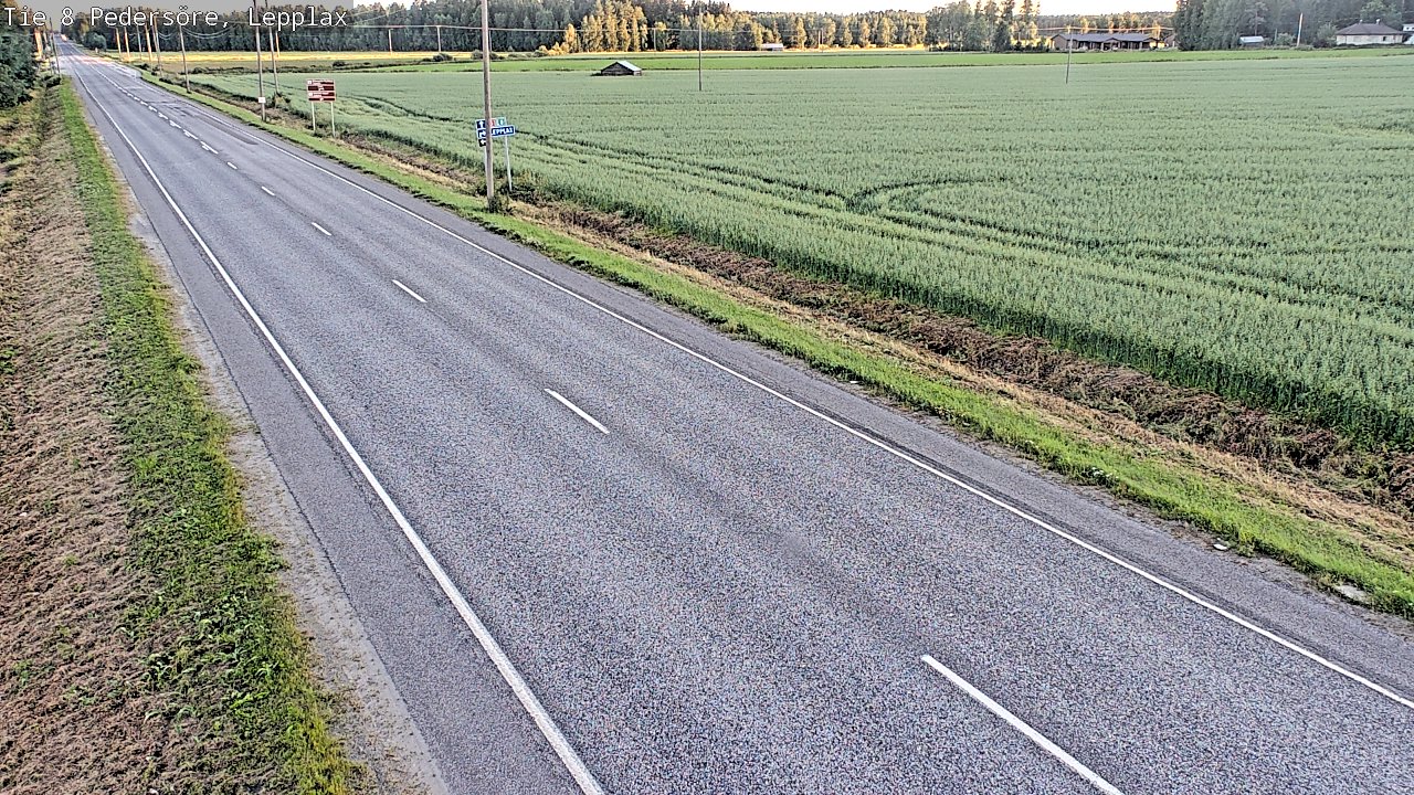 Kelikamerat Kuva Tie 8 Pedersöre, Lepplax, Pedersören kunta, Pohjanmaa