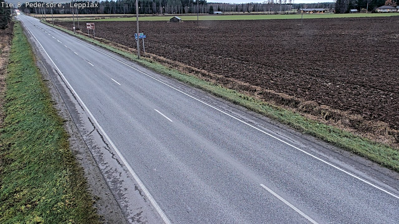 Kelikamerat Kuva Tie 8 Pedersöre, Lepplax, Pedersören kunta, Pohjanmaa