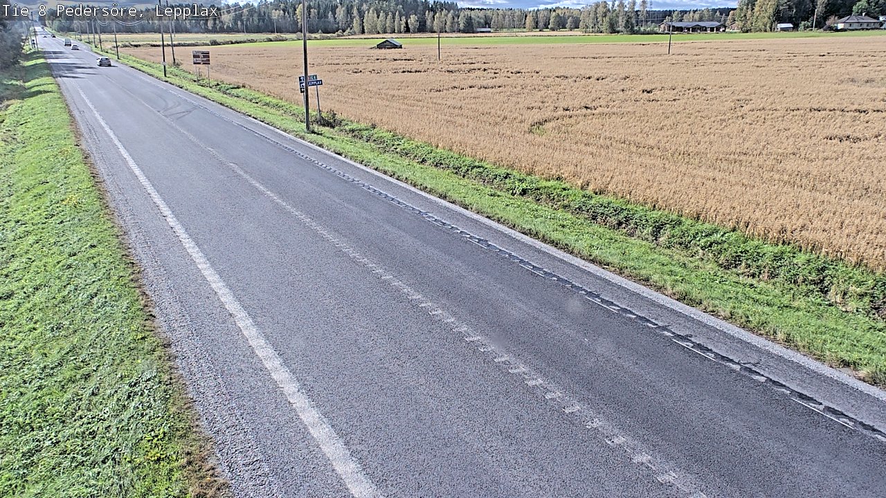 Kelikamerat Kuva Tie 8 Pedersöre, Lepplax, Pedersören kunta, Pohjanmaa
