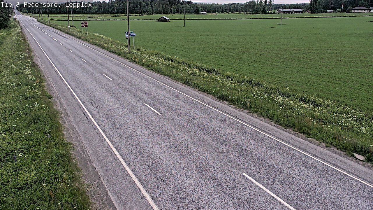 Kelikamerat Kuva Tie 8 Pedersöre, Lepplax, Pedersören kunta, Pohjanmaa