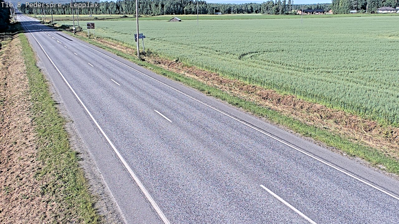 Kelikamerat Kuva Tie 8 Pedersöre, Lepplax, Pedersören kunta, Pohjanmaa