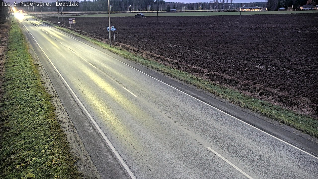 Kelikamerat Kuva Tie 8 Pedersöre, Lepplax, Pedersören kunta, Pohjanmaa