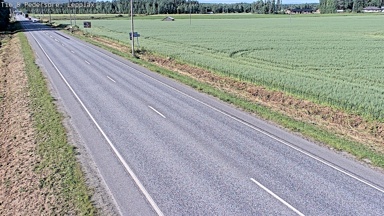 Kelikamerat Kuva Tie 8 Pedersöre, Lepplax, Pedersören kunta, Pohjanmaa