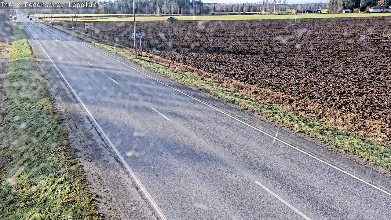 Kelikamerat Kuva Tie 8 Pedersöre, Lepplax, Pedersören kunta, Pohjanmaa