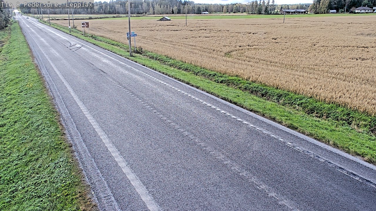 Kelikamerat Kuva Tie 8 Pedersöre, Lepplax, Pedersören kunta, Pohjanmaa