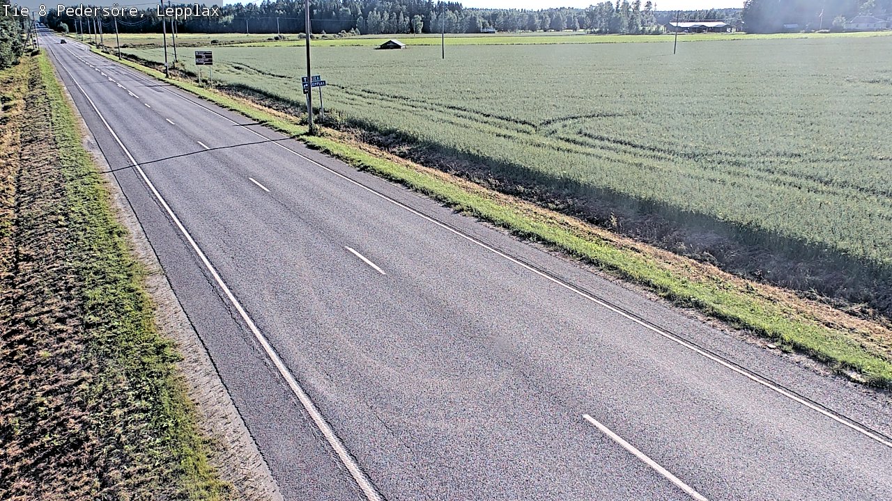 Kelikamerat Kuva Tie 8 Pedersöre, Lepplax, Pedersören kunta, Pohjanmaa