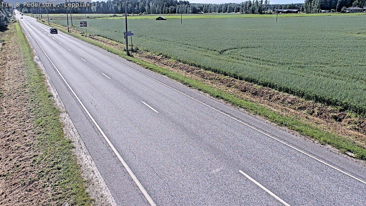 Kelikamerat Kuva Tie 8 Pedersöre, Lepplax, Pedersören kunta, Pohjanmaa