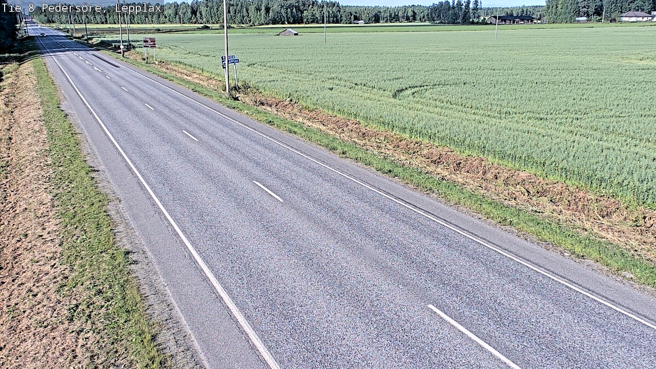 Kelikamerat Kuva Tie 8 Pedersöre, Lepplax, Pedersören kunta, Pohjanmaa