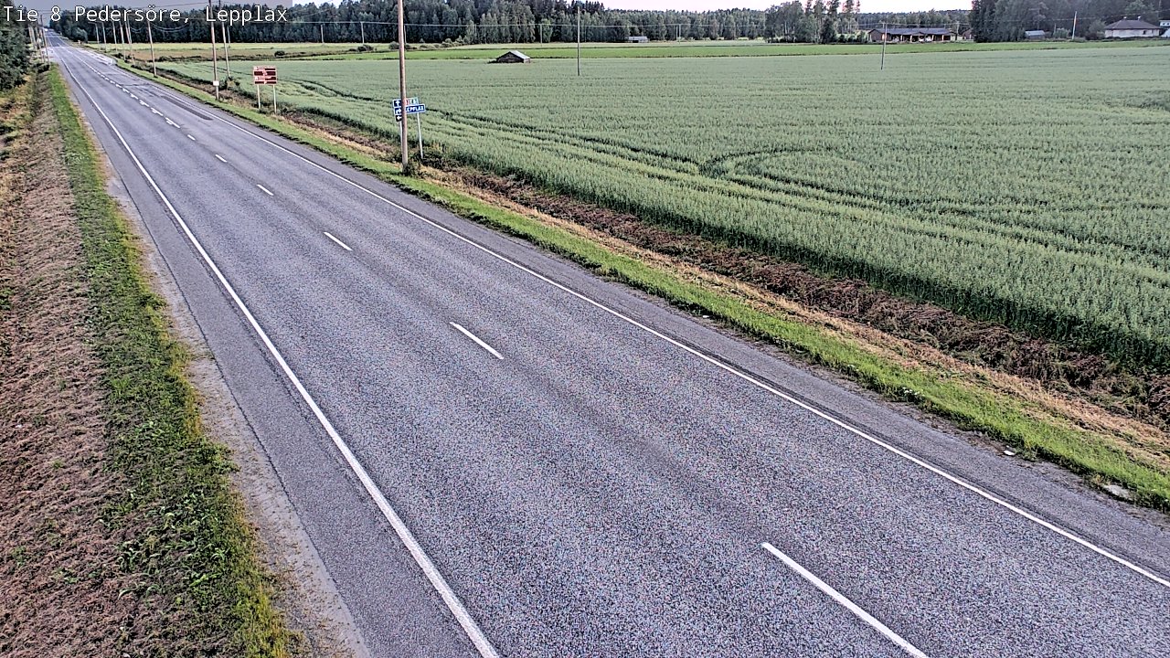 Kelikamerat Kuva Tie 8 Pedersöre, Lepplax, Pedersören kunta, Pohjanmaa