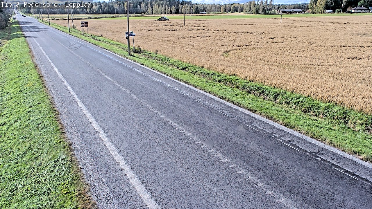 Kelikamerat Kuva Tie 8 Pedersöre, Lepplax, Pedersören kunta, Pohjanmaa