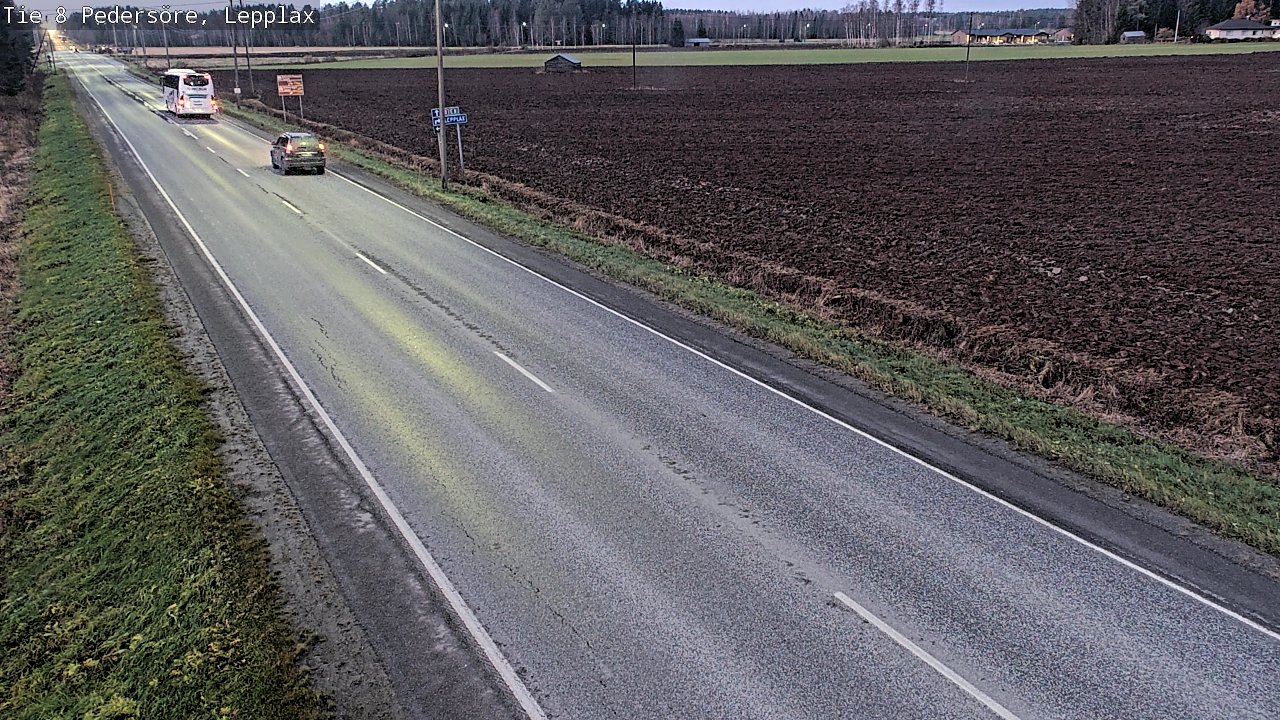 Kelikamerat Kuva Tie 8 Pedersöre, Lepplax, Pedersören kunta, Pohjanmaa