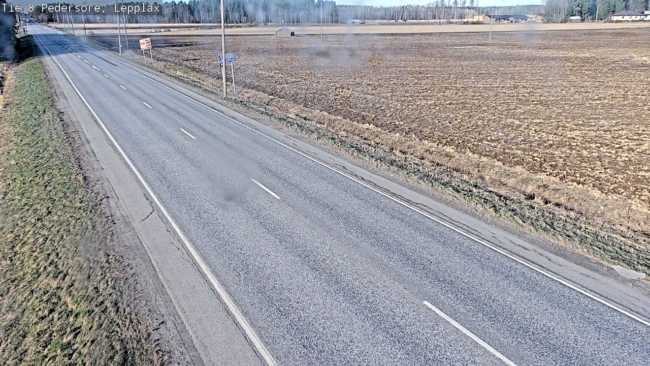 Kelikamerat Kuva Tie 8 Pedersöre, Lepplax, Pedersören kunta, Pohjanmaa
