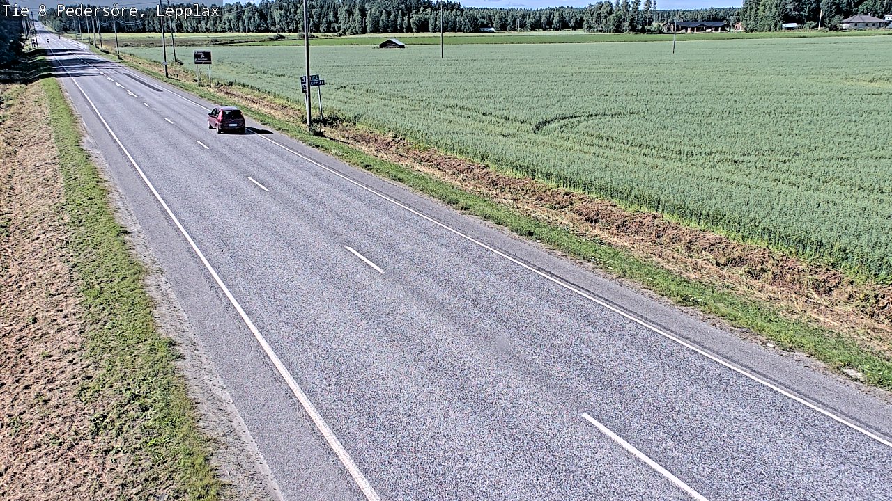 Kelikamerat Kuva Tie 8 Pedersöre, Lepplax, Pedersören kunta, Pohjanmaa