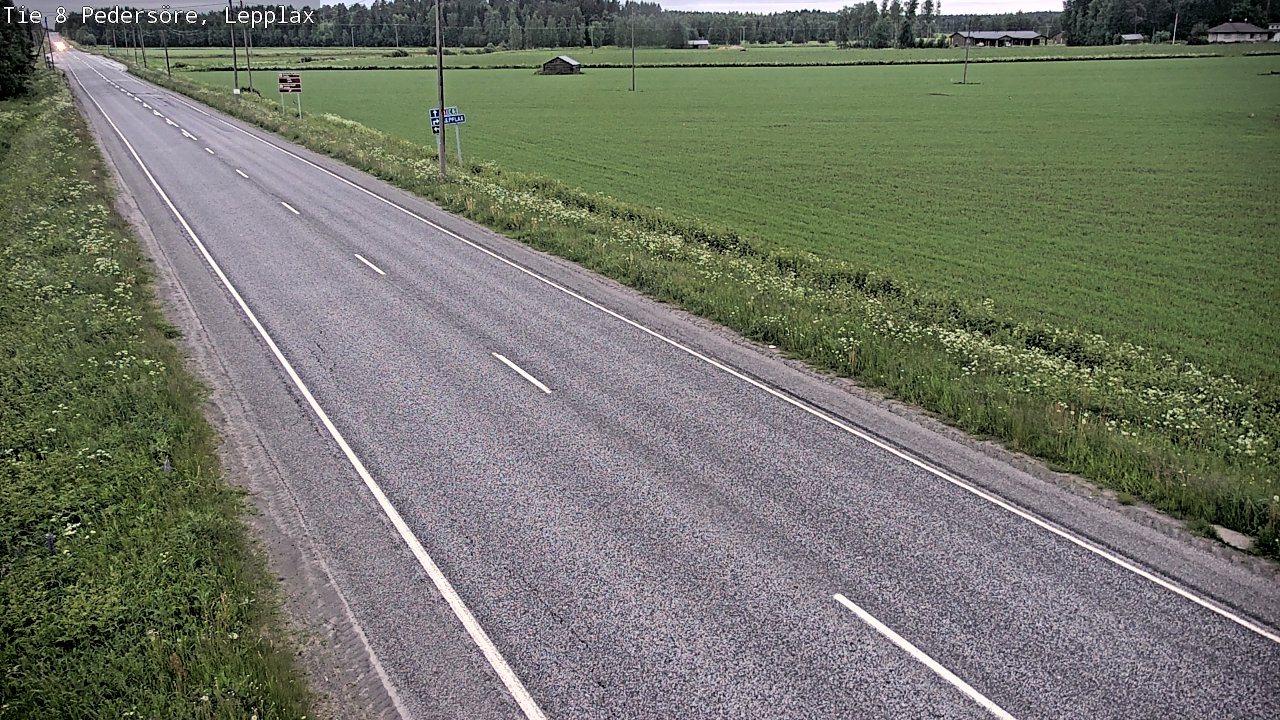 Kelikamerat Kuva Tie 8 Pedersöre, Lepplax, Pedersören kunta, Pohjanmaa