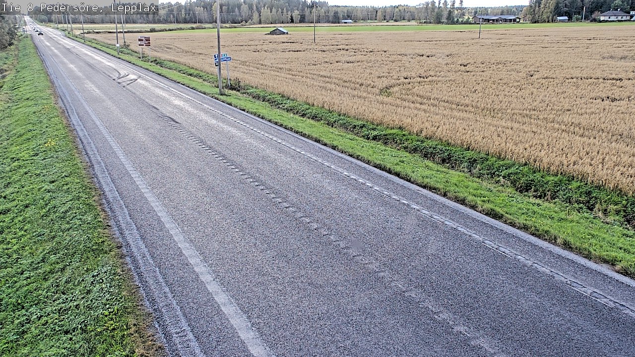 Kelikamerat Kuva Tie 8 Pedersöre, Lepplax, Pedersören kunta, Pohjanmaa