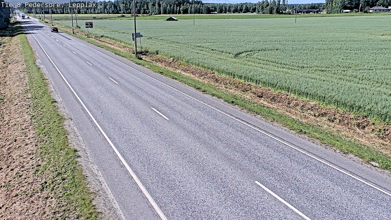 Kelikamerat Kuva Tie 8 Pedersöre, Lepplax, Pedersören kunta, Pohjanmaa