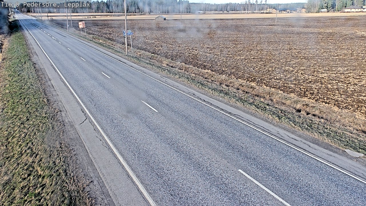 Kelikamerat Kuva Tie 8 Pedersöre, Lepplax, Pedersören kunta, Pohjanmaa