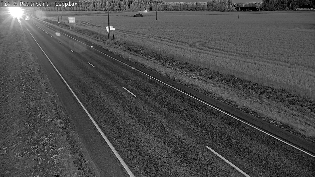 Kelikamerat Kuva Tie 8 Pedersöre, Lepplax, Pedersören kunta, Pohjanmaa