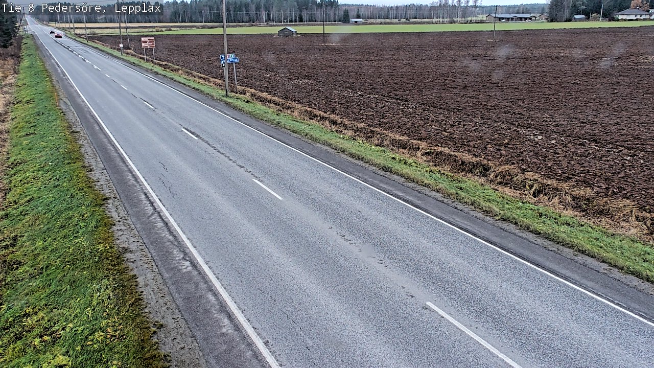 Kelikamerat Kuva Tie 8 Pedersöre, Lepplax, Pedersören kunta, Pohjanmaa