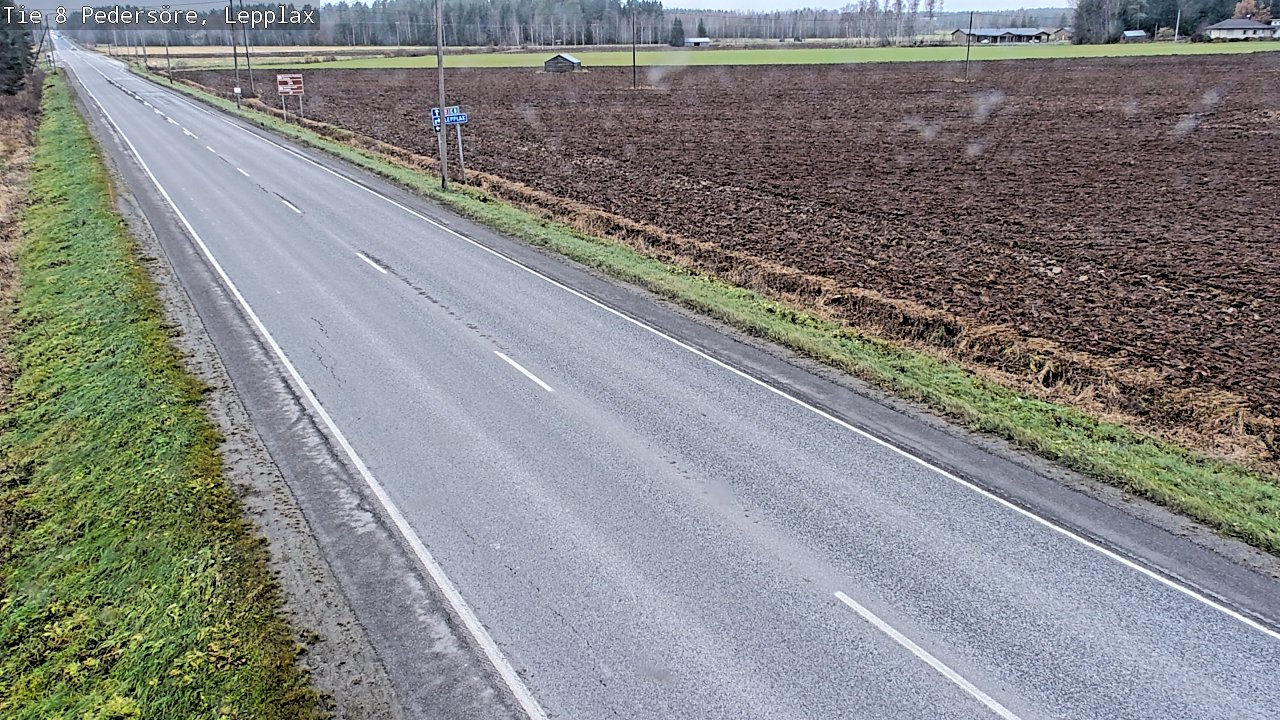 Kelikamerat Kuva Tie 8 Pedersöre, Lepplax, Pedersören kunta, Pohjanmaa