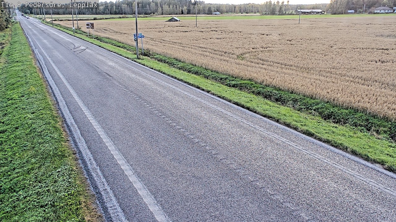 Kelikamerat Kuva Tie 8 Pedersöre, Lepplax, Pedersören kunta, Pohjanmaa