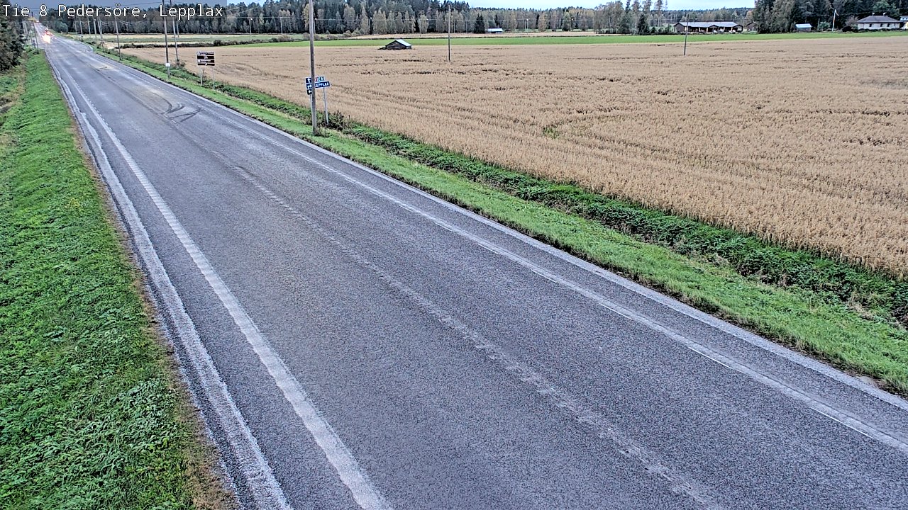 Kelikamerat Kuva Tie 8 Pedersöre, Lepplax, Pedersören kunta, Pohjanmaa