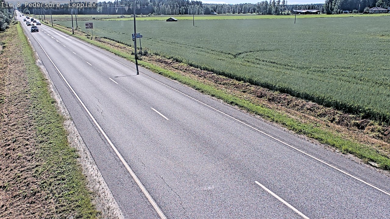 Kelikamerat Kuva Tie 8 Pedersöre, Lepplax, Pedersören kunta, Pohjanmaa