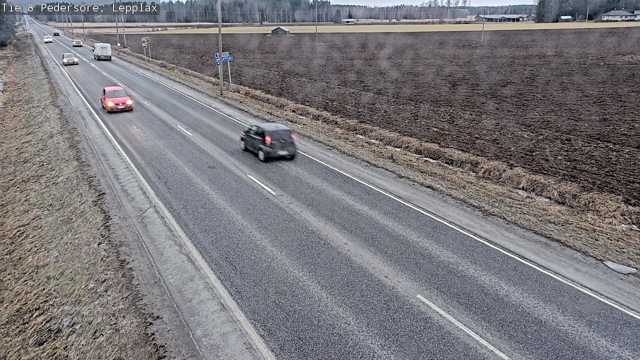 Kelikamerat Kuva Tie 8 Pedersöre, Lepplax, Pedersören kunta, Pohjanmaa