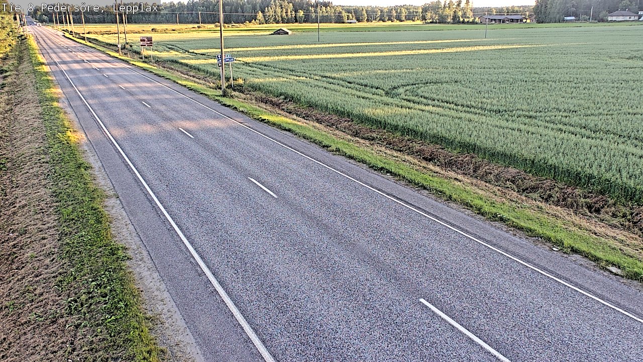Kelikamerat Kuva Tie 8 Pedersöre, Lepplax, Pedersören kunta, Pohjanmaa