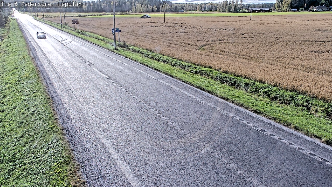 Kelikamerat Kuva Tie 8 Pedersöre, Lepplax, Pedersören kunta, Pohjanmaa