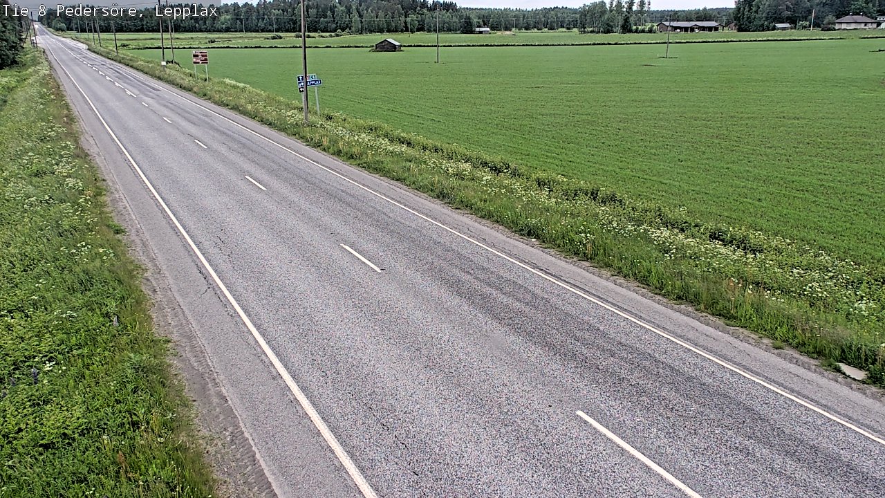 Kelikamerat Kuva Tie 8 Pedersöre, Lepplax, Pedersören kunta, Pohjanmaa